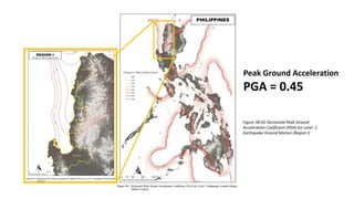 Peak Ground Acceleration
PGA = 0.45
Figure 3B-02 Horizontal Peak Ground
Acceleration Coefficient (PGA) for Level 2
Earthquake Ground Motion (Region I)
 