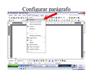 Configurar parágrafo
 