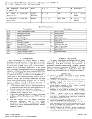 Review Article on Machining of Nickel-Based Super Alloys by Electric ...