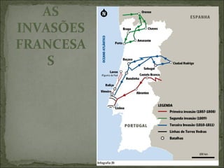 AS
INVASÕES
FRANCESA
    S
 