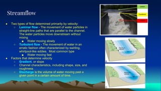 Chapter 10 - Running Water Tarbuvck and Lutgens Prentice Hall | PPTX