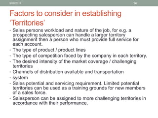 10. sales training territory management | PPTX