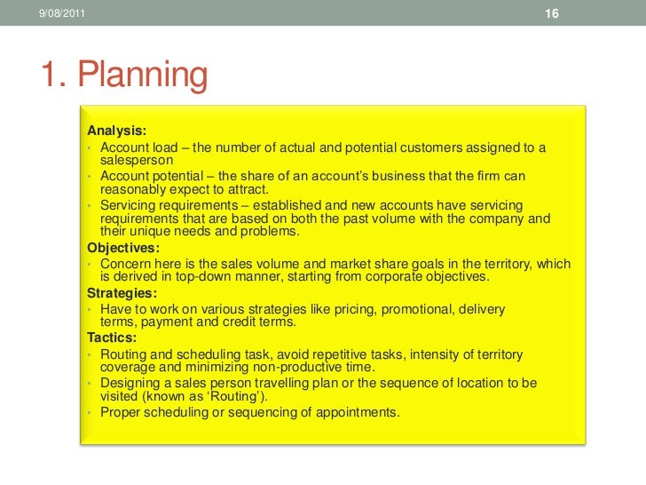salesperson business plan template