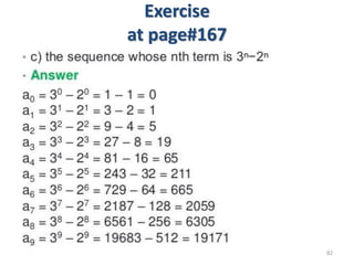 Exercise
at page#167
82
 