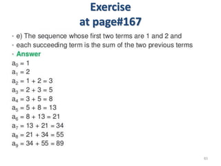 Exercise
at page#167
83
 