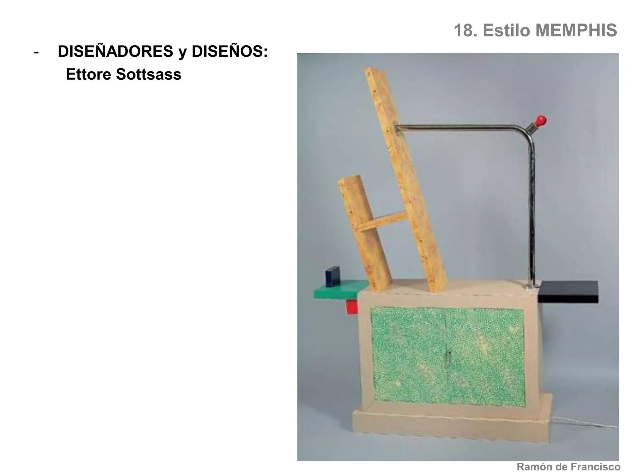 Formas elegantes y escultóricas que aportan un carácter “atemporal”Ramón de Francisco