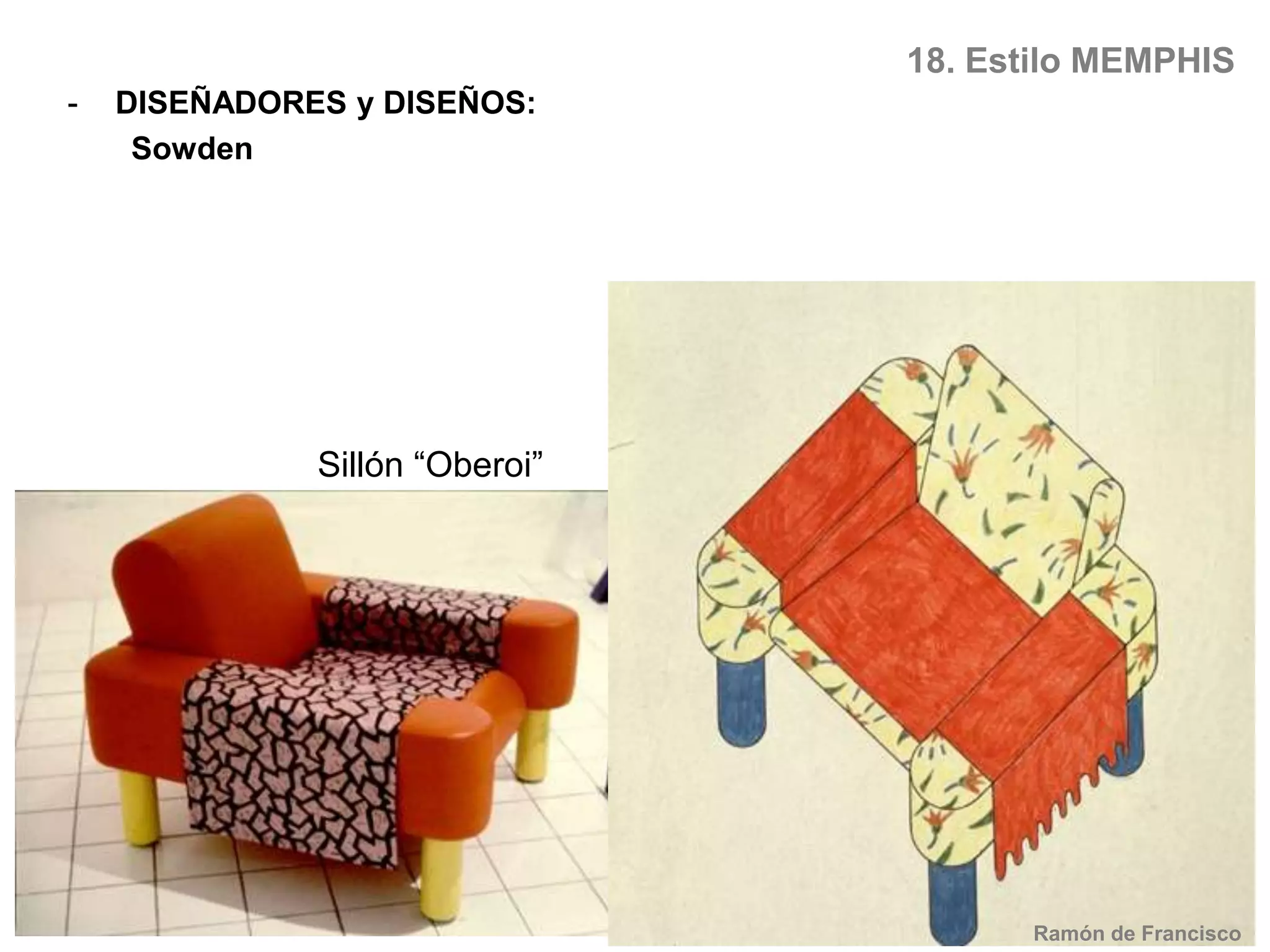 10 ESCUELA ESCANDINAVADISEÑADORES y DISEÑOS:ArneJacobsenSilla “Ant”1952Ramón de Francisco