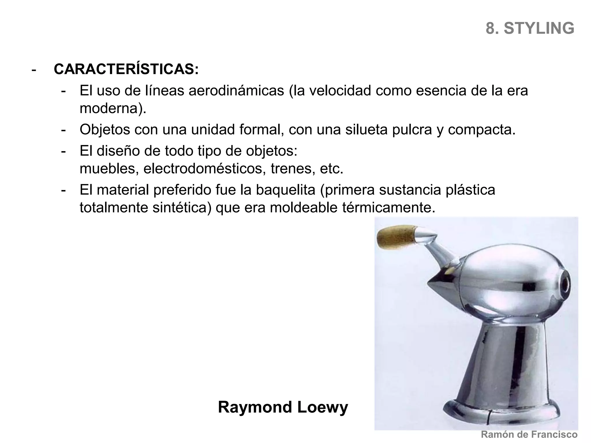 6. CONSTRUCTIVISMODISEÑADORES y DISEÑOS:El Lissitzky1919Ramón de Francisco