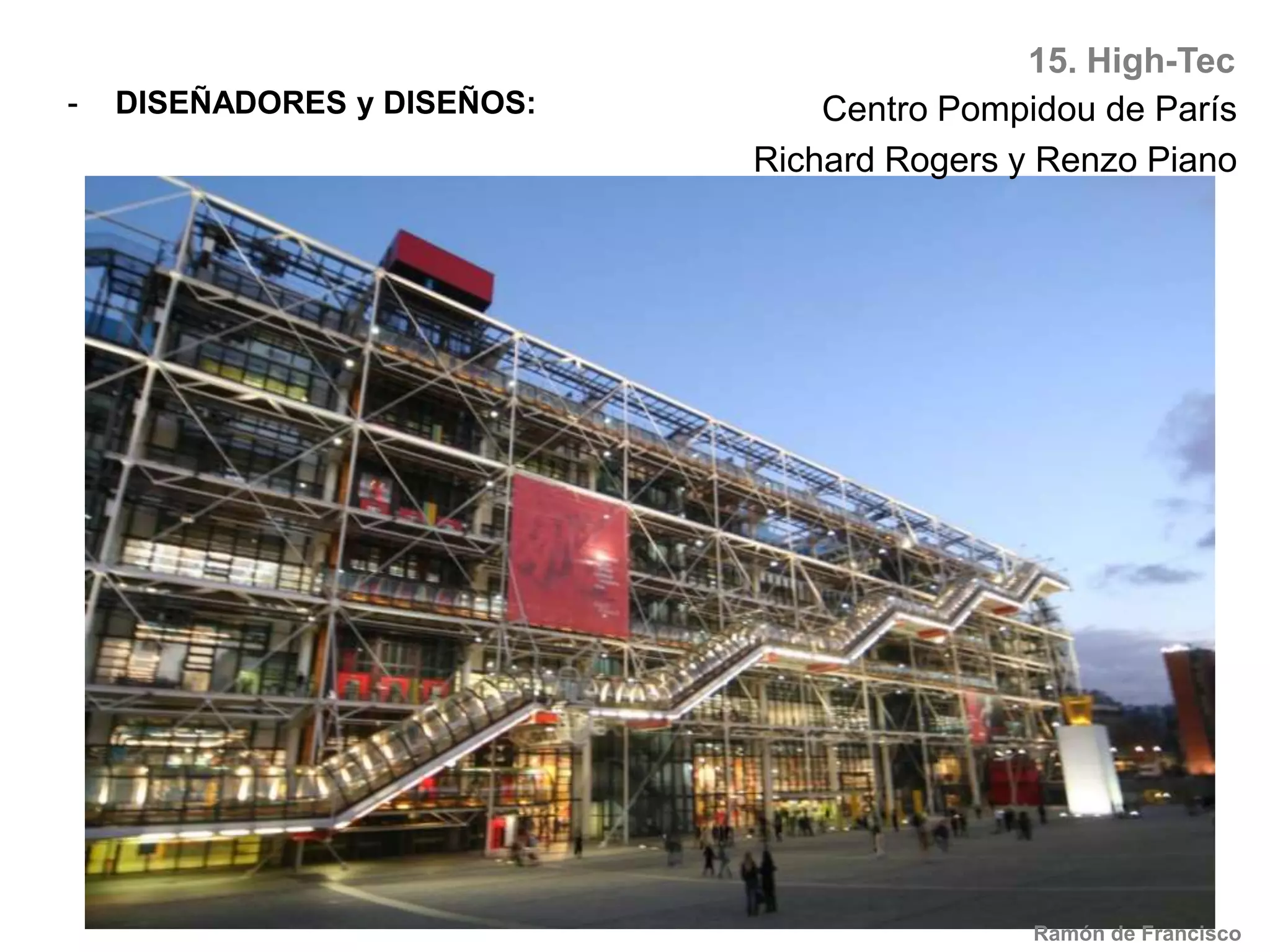 Diseños integrados en el entorno.