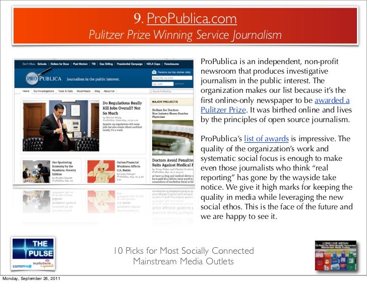 10 Socially Connected Mainstream Media Outlets