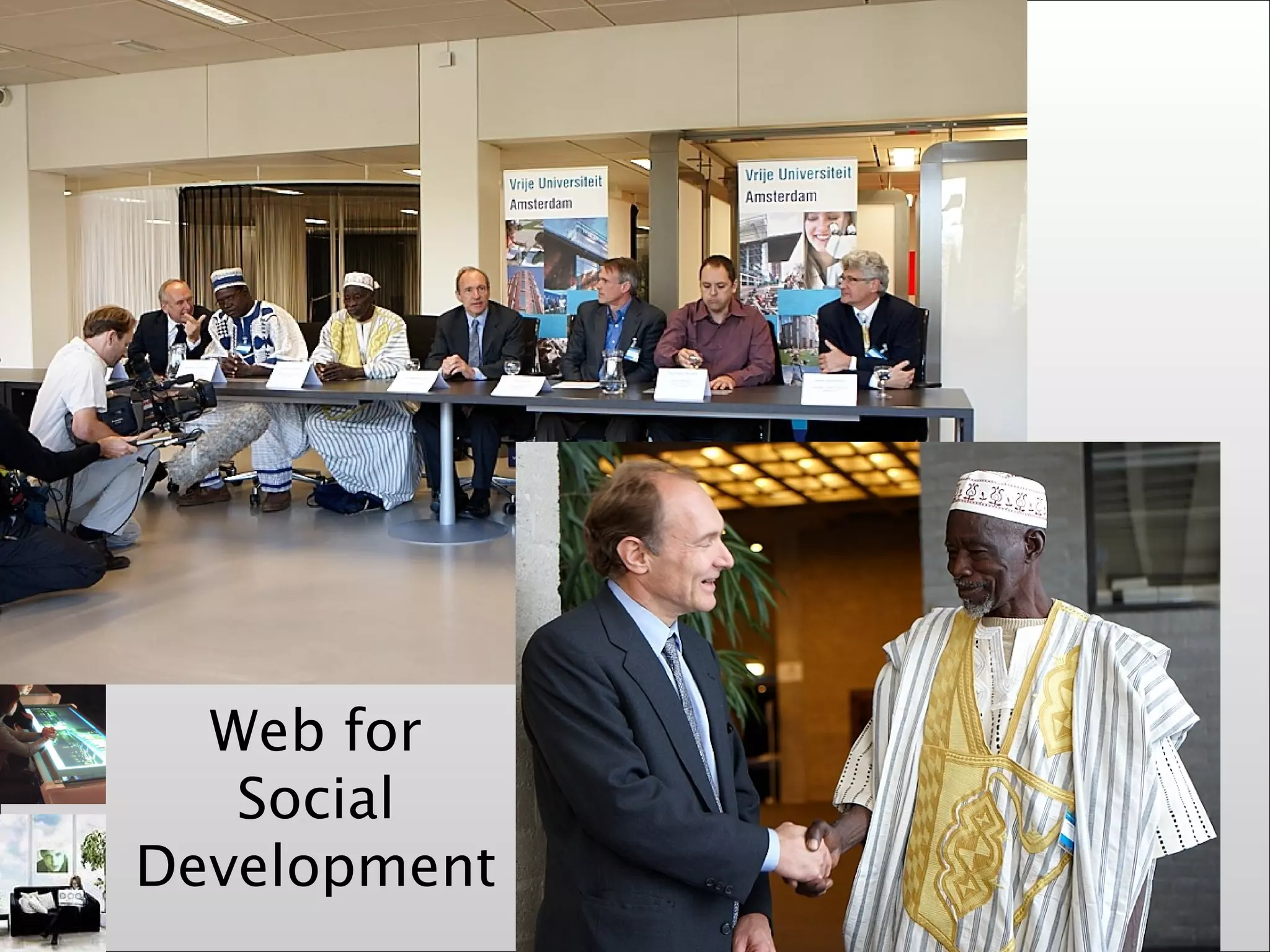 Web for
Social
Development
19
 
