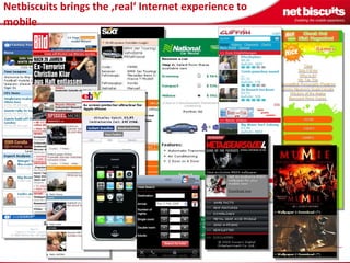 Netbiscuits brings the ‚real‘ Internet experience to mobile 