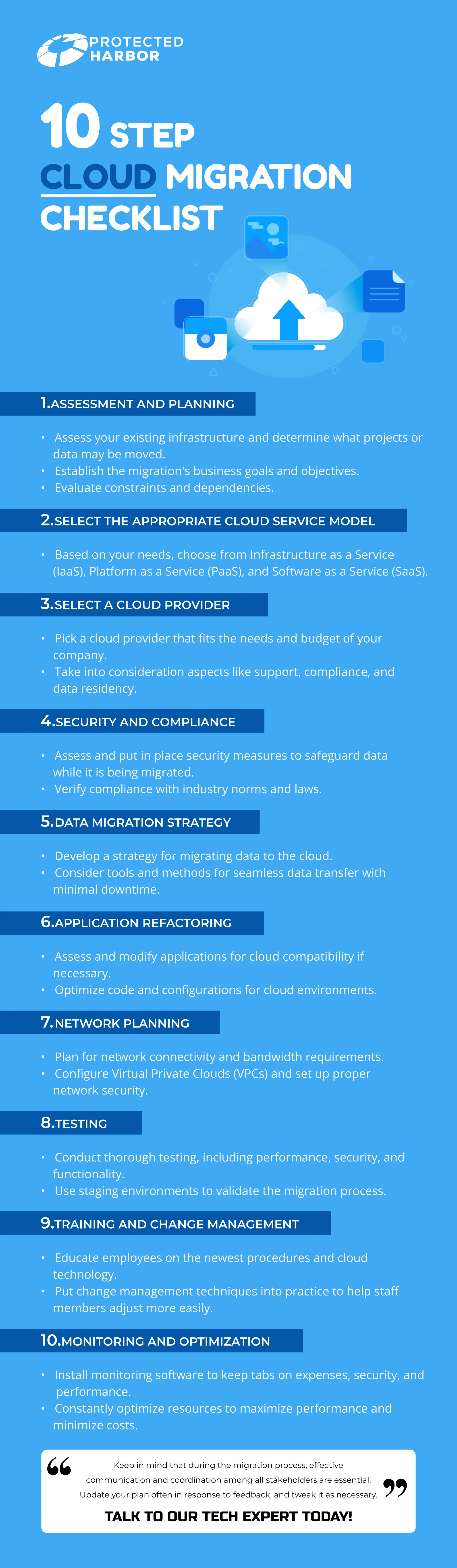 10-Step Cloud Migration Checklist pdf... | PDF
