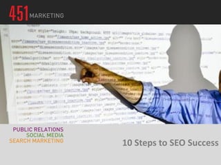 The 10 Step SEO Audit10 Steps to SEO Success
 
