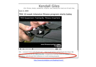  h"p://www.kendallgiles.com/kegblog/travel/  
 