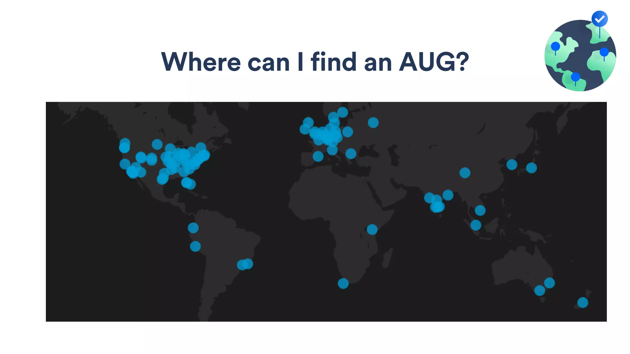 Where can I find an AUG?
 