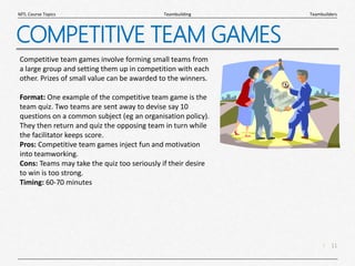 Teambuilders | PPTX