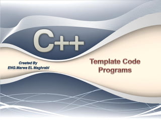 10 template code program | PPT