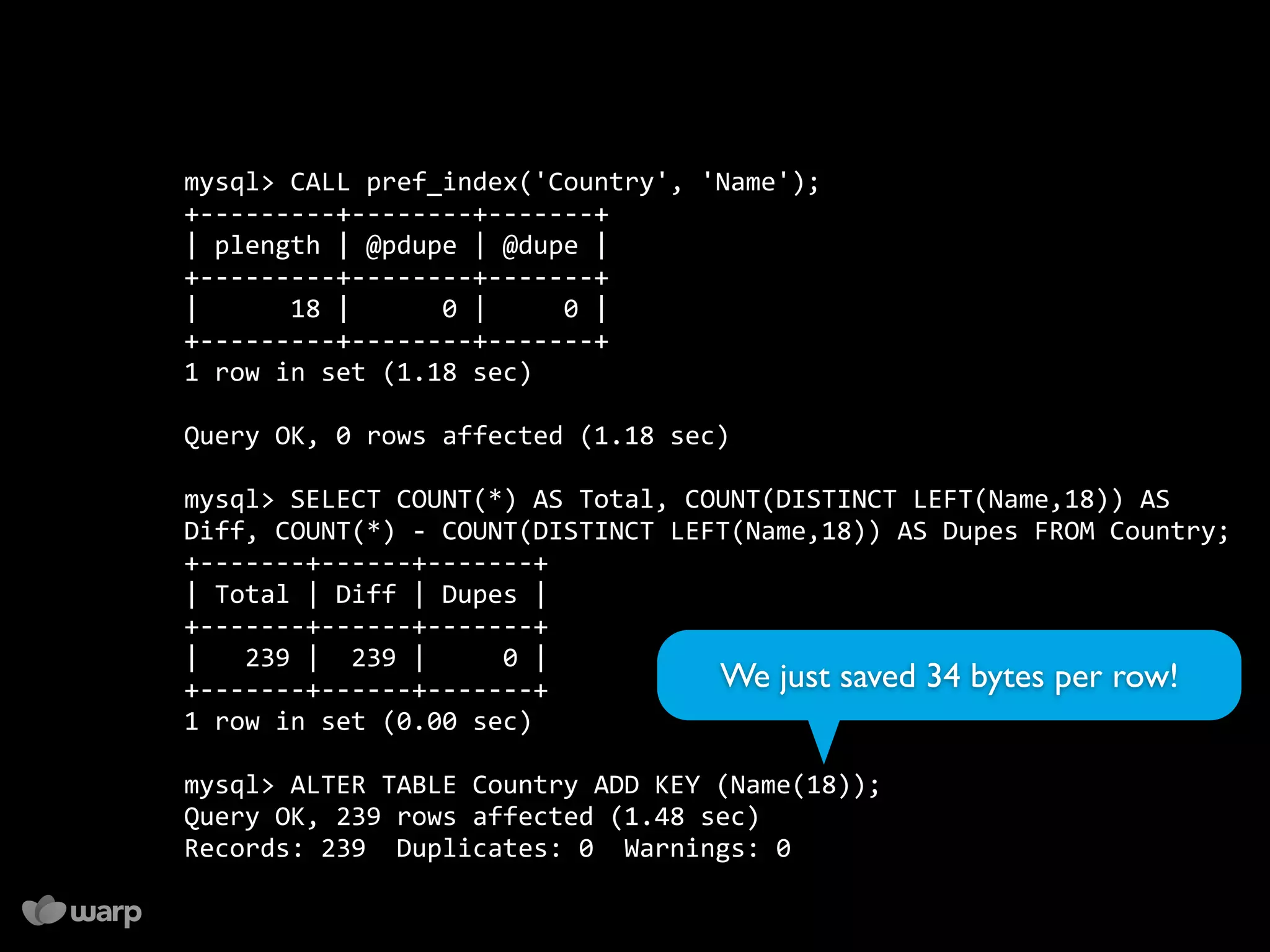 10 things you might not know about MySQL