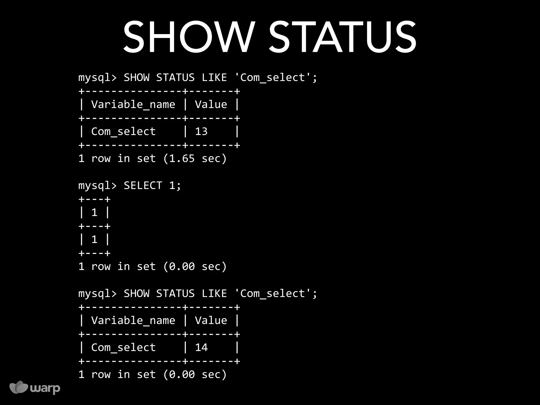 10 things you might not know about MySQL