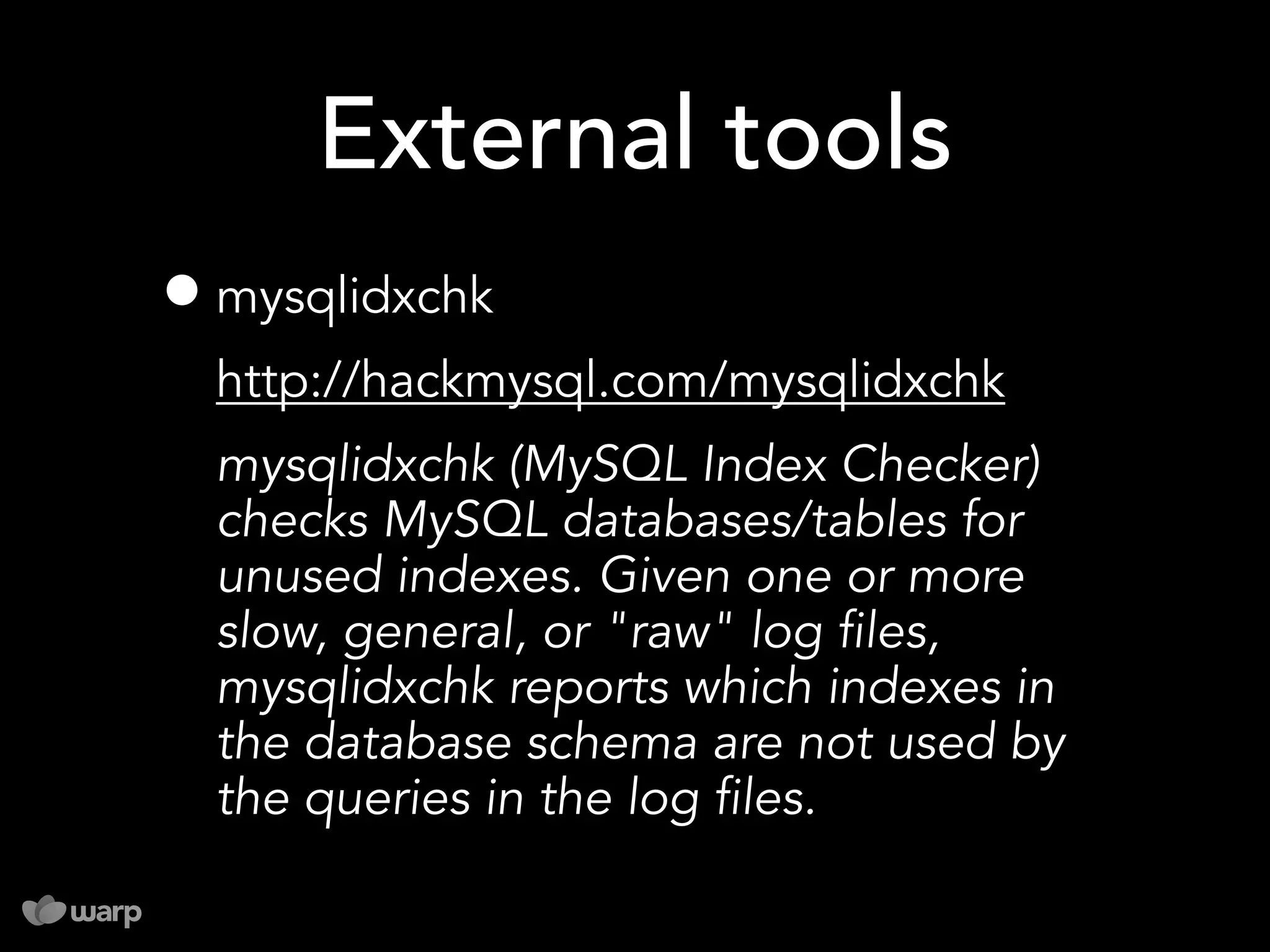 10 things you might not know about MySQL