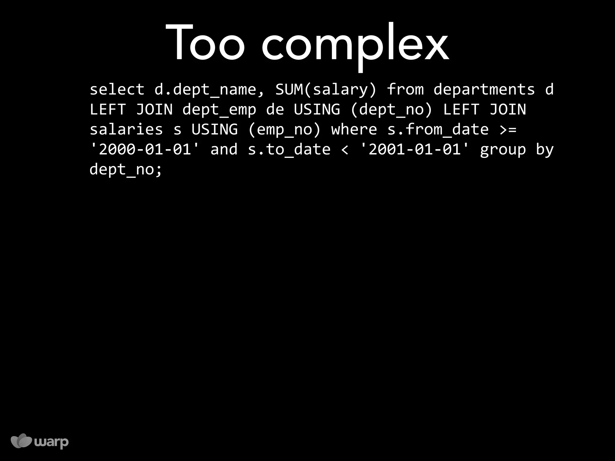 10 things you might not know about MySQL