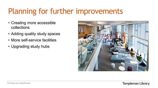 10 things you should know about the new Templeman Library | PPT