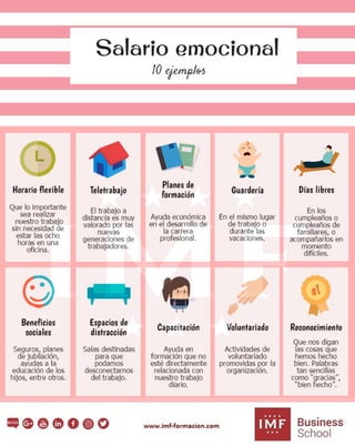 10 tipos de salario emocional