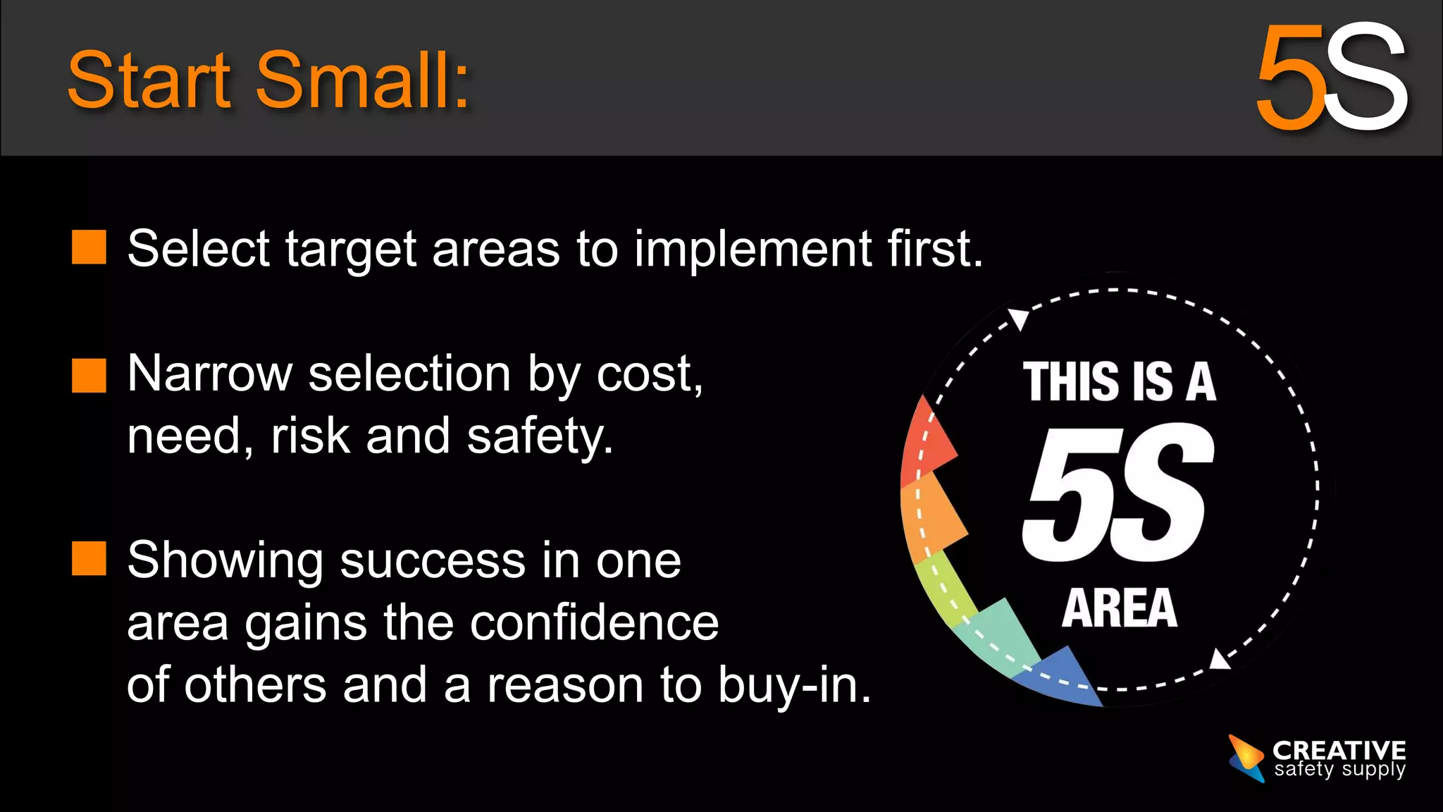 10 Tips For 5S Success