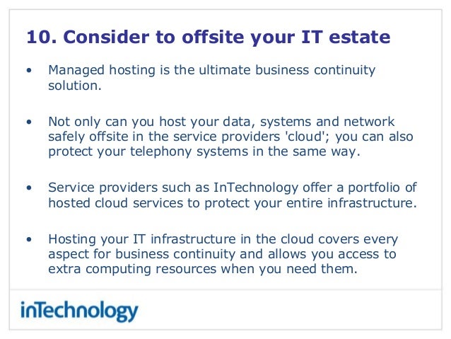 network disaster recovery planning