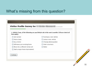 What’s missing from this question?
11
 