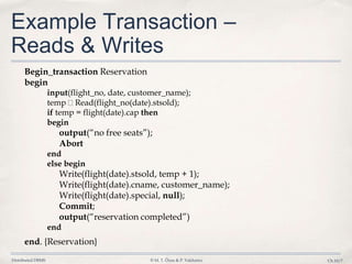 Database ,10 Transactions | PPTX