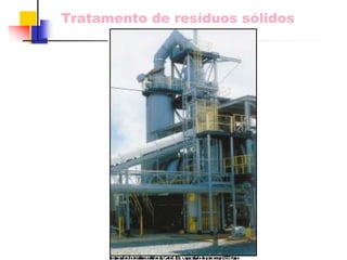 Tratamento de resíduos sólidos 
 