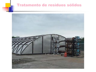 Tratamento de resíduos sólidos 
 