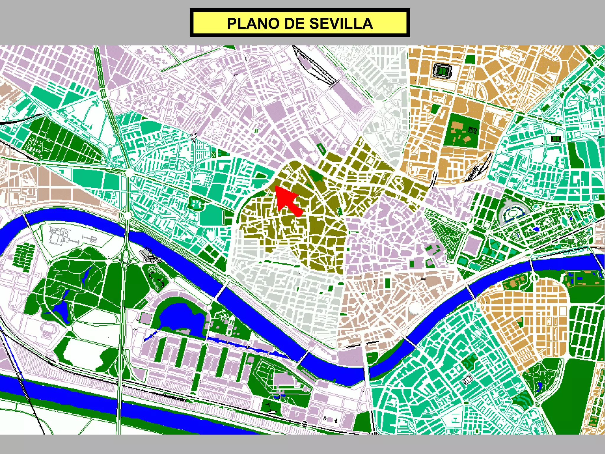 PLANO DE SEVILLA 