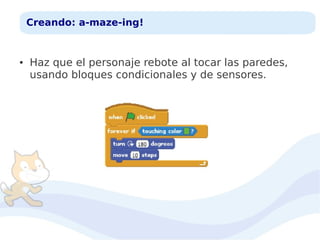 Programamos con Scratch 10: videojuegos - un laberinto | PDF