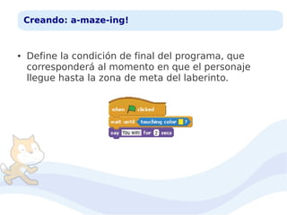 Programamos con Scratch 10: videojuegos - un laberinto | PDF
