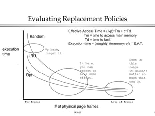 page replacement algorithm powerpoint presentation | PPT