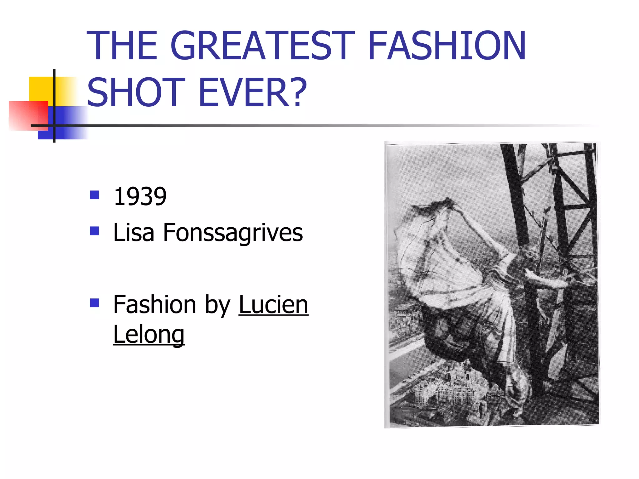 THE GREATEST FASHION SHOT EVER? 1939 Lisa Fonssagrives Fashion by  Lucien Lelong 