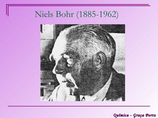 Niels Bohr (1885-1962)




                    Química - Graça Porto
 