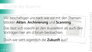 Zukunftsrealitiät?


                     Microsoft
                     Future Vision
                     www.microsoft.com/office/vision
 