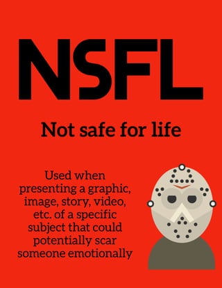 NSFL
 