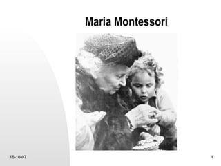 100 Jaar  Montessorionderwijs