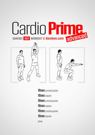 100 office workouts by Darebee 