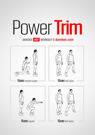100 office workouts by Darebee 