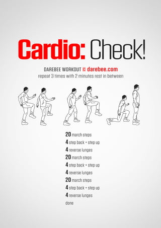 100 office workouts by Darebee 