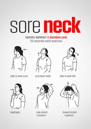 100 office workouts by Darebee 
