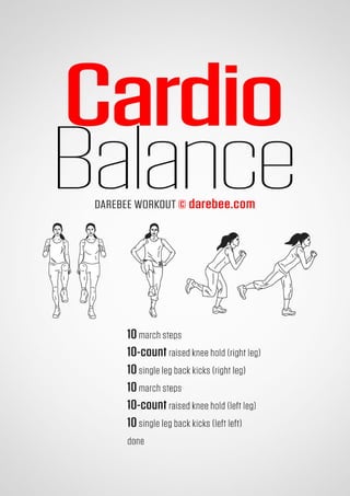 100 office workouts by Darebee 