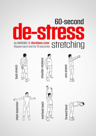 100 office workouts by Darebee 