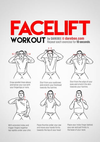 100 office workouts by Darebee 